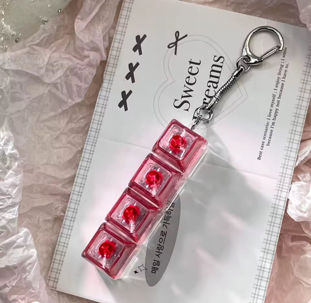 ClickKey Mechanical Switch Tester Keychain