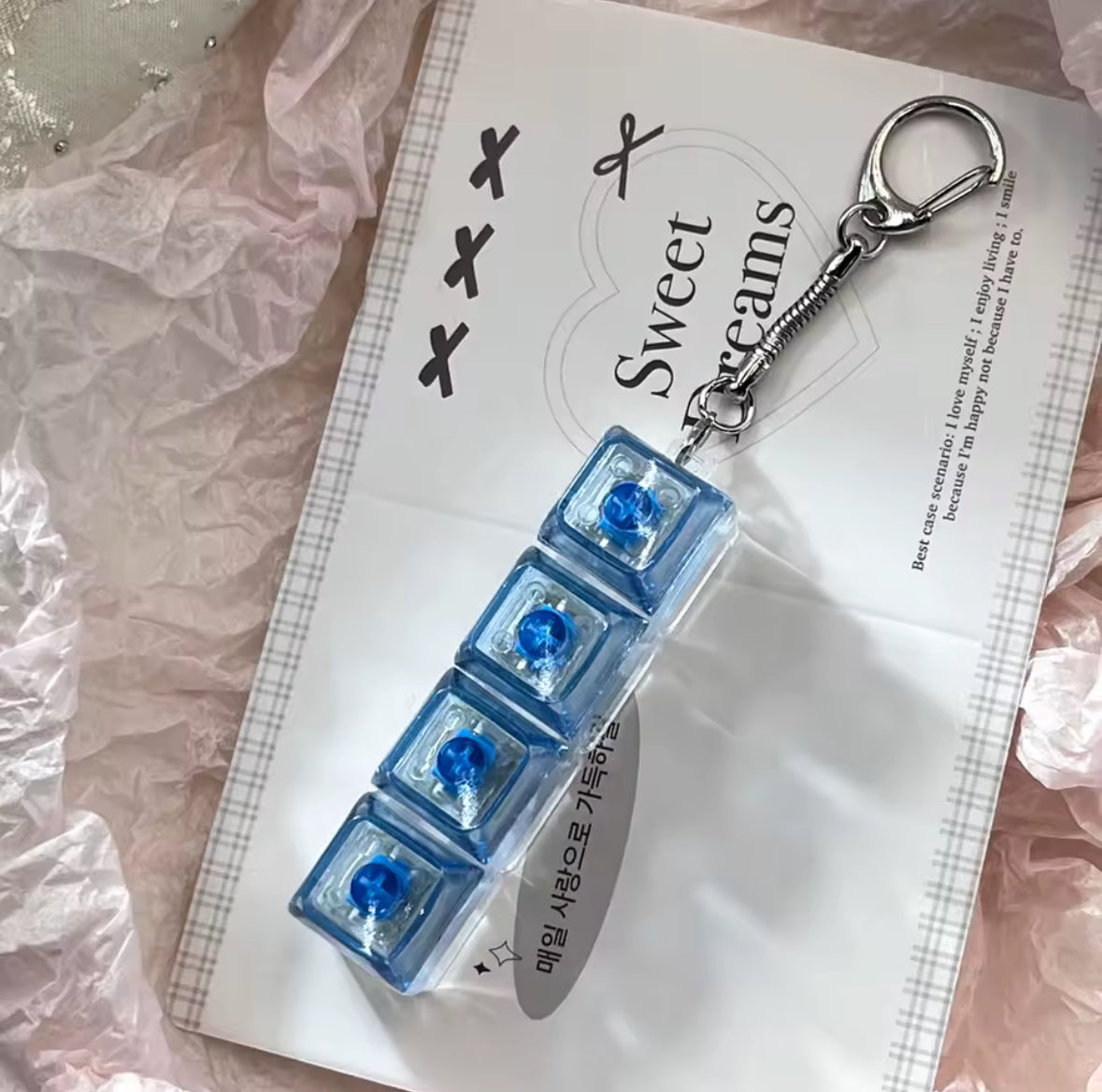 ClickKey Mechanical Switch Tester Keychain