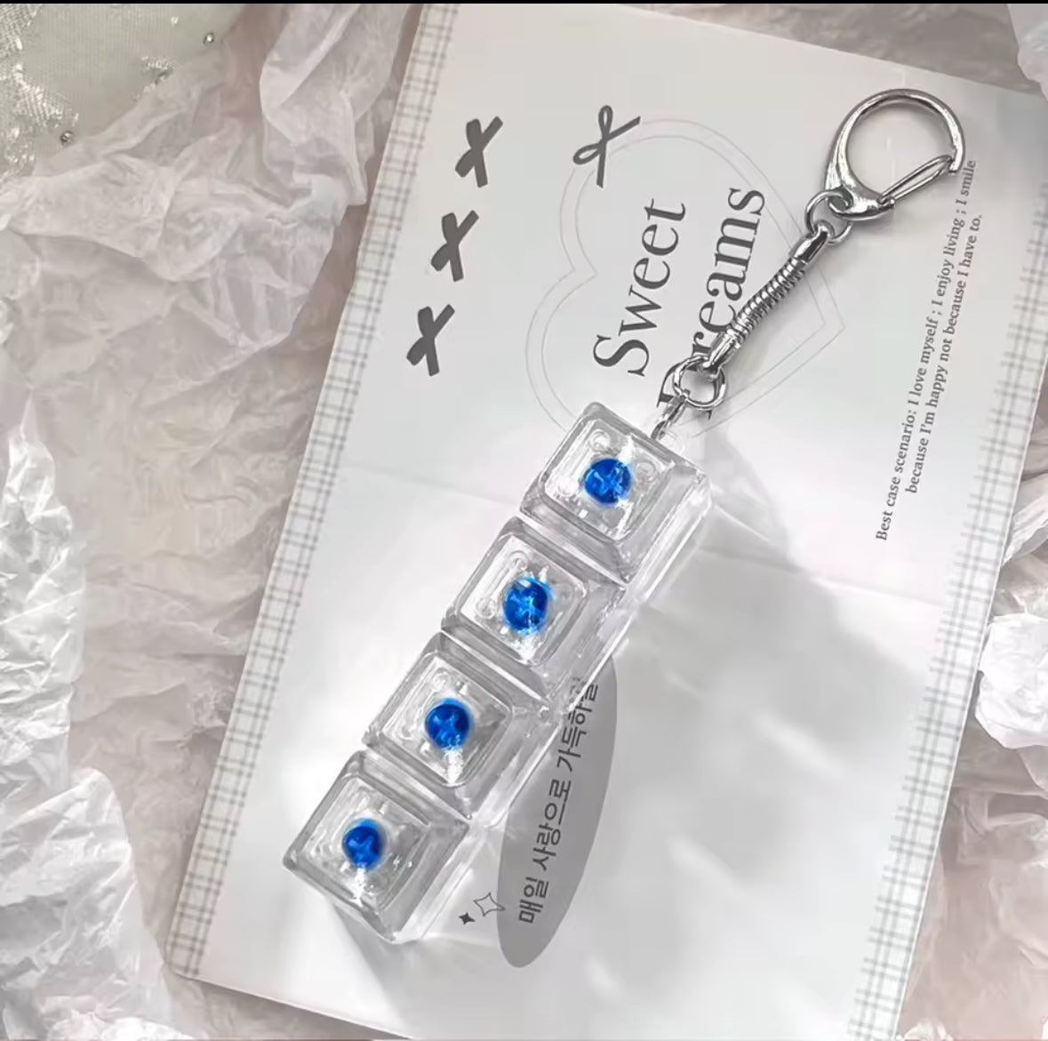 ClickKey Mechanical Switch Tester Keychain